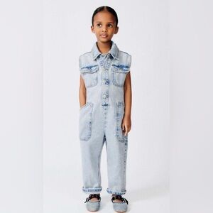Zara Denim Jumpsuit